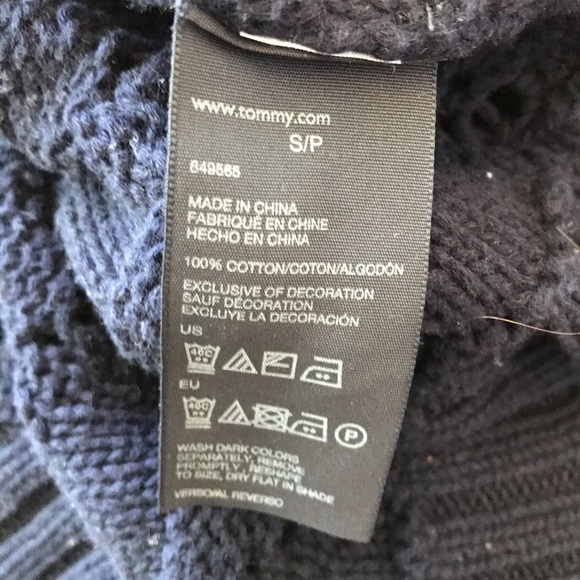 - Tommy Hilfiger knitted open sweater - Picture 6 of 6